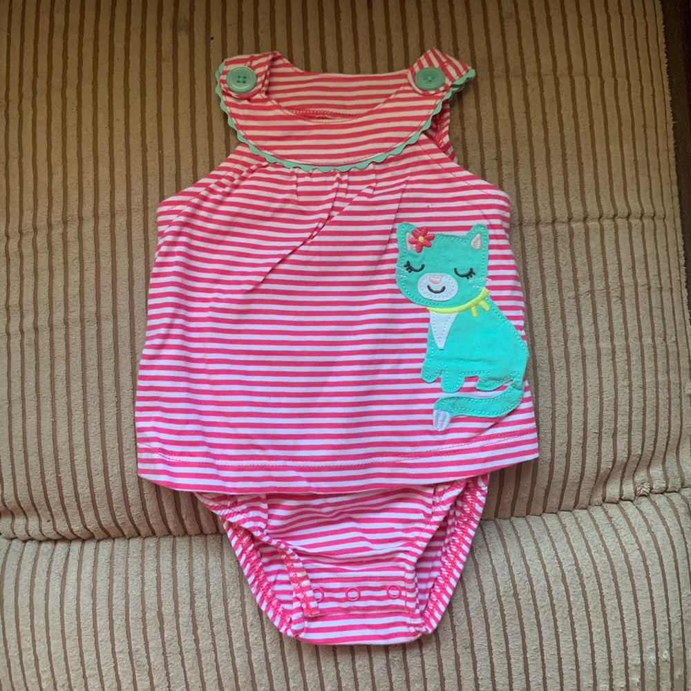 Baby’s pink one piece